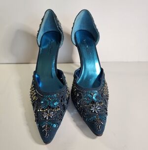 Anne Michelle Bling Heels Shoes NEW sz 7